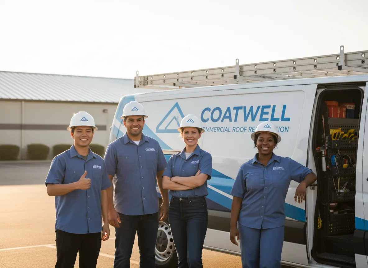 Commercial roof coating company in Bowie, TX